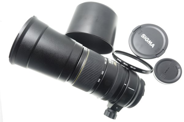 Sigma 170-500mm F/5-6.3 D APO Auto & Manual Focus Zoom Lens For Nikon AF
