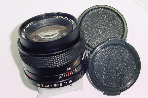 Yashica 50mm F/1.4 ML Standard Manual Focus Lens for C/Y Mount Contax - As Mint