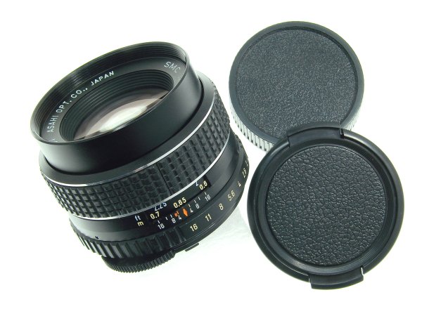 Pentax Takumar 55mm f/2 SMC M42 Screw Mount Manual Focus Standard Lens