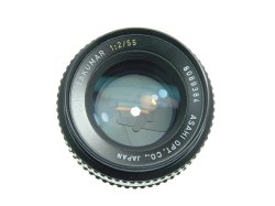 Pentax Takumar 55mm f/2 SMC M42 Screw Mount Manual Focus Standard Lens