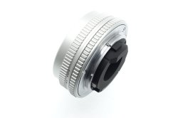 Nikon 45mm F/2.8 P Nikkor Pancake Standard Manual Focus Lens in Silver