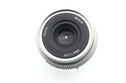 Nikon 45mm F/2.8 P Nikkor Pancake Standard Manual Focus Lens in Silver