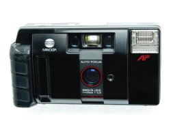 Minolta AFZ 35mm Film Point & Shoot Compact Camera 35/2.8 Lens