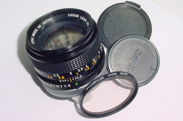 Canon 50mm F/1.4 FD S.S.C. Standard Manual Focus Lens - Excellent