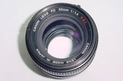 Canon 50mm F/1.4 FD S.S.C. Standard Manual Focus Lens - Excellent