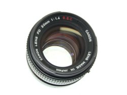 Canon 50mm F/1.4 FD S.S.C. Standard Manual Focus Lens