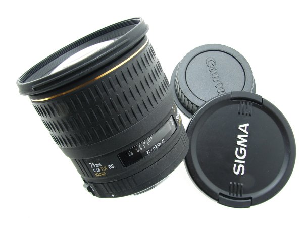 Sigma 24mm F/1.8 EX DG Macro Aspherical Wide Angle Lens For Canon EF