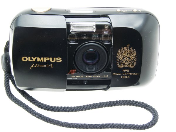 Olympus [mju:] Muji-1 RPS Royal Centenary 1994 Film Compact Camera 35/3.5 Lens