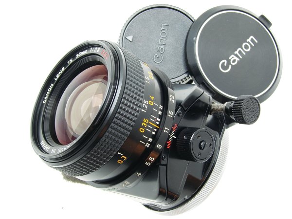 Canon 35mm F/2.8 FD TS S.S.C. Tilt & Shift Wide Angle Manual Focus Lens