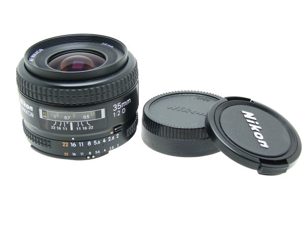 Nikon 35mm F/2 D AF Nikkor Wide Angle Auto Focus Lens