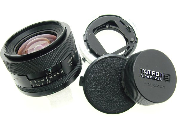 Tamron 24mm F/2.5 BBAR MC 01B Adaptall 2 Manual Focus Wide Angle Lens