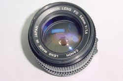 Canon 50mm F/1.4 FD Standard Manual Focus Lens FD Mount -- Excellent