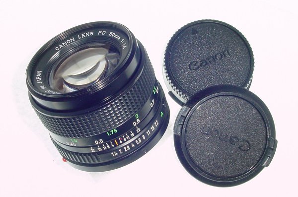 Canon 50mm F/1.4 FD Standard Manual Focus Lens FD Mount