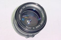 Canon 50mm F/1.4 FD Standard Manual Focus Lens FD Mount -- Excellent