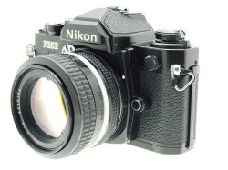 Nikon FM2N 35mm Film SLR Manual Camera with 50mm f/1.4 Nikkor AI Lens in Black