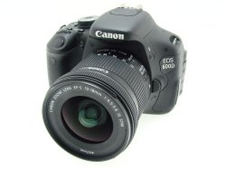 Canon EOS 600D 18.0MP Digital SLR Camera + EF-S 18-55mm IS F/4.5-5.6 STM Lens
