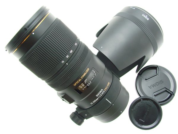 Sigma 70-200mm f/2.8 EX APO DG HSM Optical Stabilizer Zoom Lens