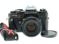 Pentax Program A 35mm Film SLR Manual Camera + Pentax-A 50mm F/1.7 Lens