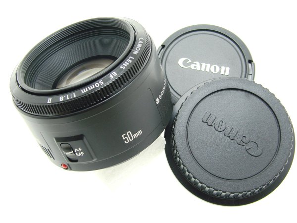 Canon 50mm F/1.8 II EF Auto Focus Standard Lens