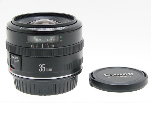 Canon 35mm F/2 EF Wide Angle Manual & Auto Focus Lens