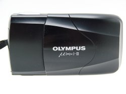 Olympus µ [mju:]-II MJU-II 35mm Film Compact Camera with 35/2.8 Lens in Black