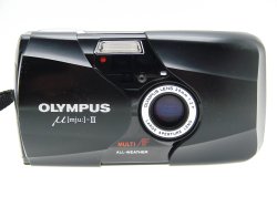Olympus µ [mju:]-II MJU-II 35mm Film Compact Camera with 35/2.8 Lens in Black