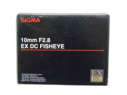 Sigma 10mm F/2.8 DC Fisheye HSM EX Lens For Nikon AF