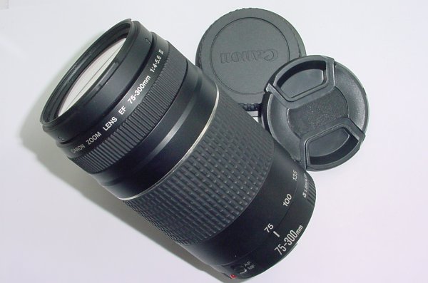 Canon 75-300mm F/4-5.6 III EF Auto Focus Zoom Lens