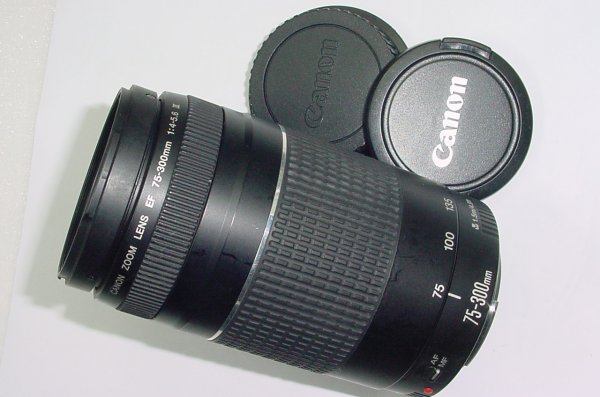 Canon 75-300mm F/4-5.6 III EF Auto Focus Zoom Lens