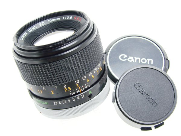Canon 100mm F/2.8 FD S.S.C. Portrait Manual Focus Lens