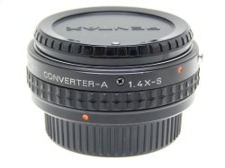 Pentax 1.4X-S Rear Converter-A For K-Mount Manual Focus