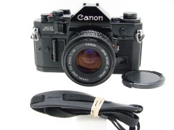 Canon A-1 35mm SLR Film Manual Camera with 50mm f/1.8 FD Lens