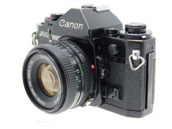 Canon A-1 35mm SLR Film Manual Camera with 50mm f/1.8 FD Lens