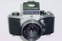 EXAKTA VX 500 aus Dresden Film SLR Manual Camera + Carl Zeiss 50/2 Pancolar Lens