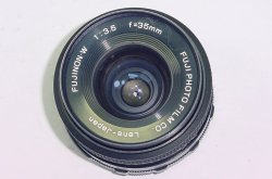 Fujica 35mm F/3.5 Fujinon Wide Angle Manual Focus M42 Screw Mount Lens - Mint