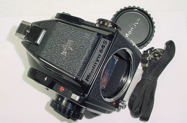 Mamiya 645 M645 Medium Format SLR Film Camera with Prism Finder - Excellent