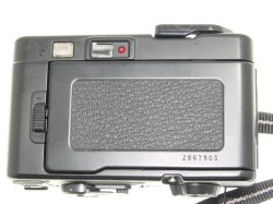 Konica pop 35mm Film Point and Shoot Camera 36mm F4 Lens in Black