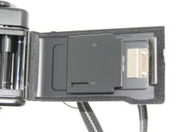 Konica pop 35mm Film Point and Shoot Camera 36mm F4 Lens in Black