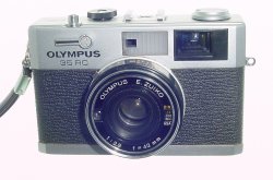 Olympus 35 RC Rangefinder 35mm Film Camera 42mm F/2.8 E.Zuiko Lens