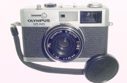 Olympus 35 RC Rangefinder 35mm Film Camera 42mm F/2.8 E.Zuiko Lens