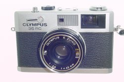 Olympus 35 RC Rangefinder 35mm Film Camera 42mm F/2.8 E.Zuiko Lens