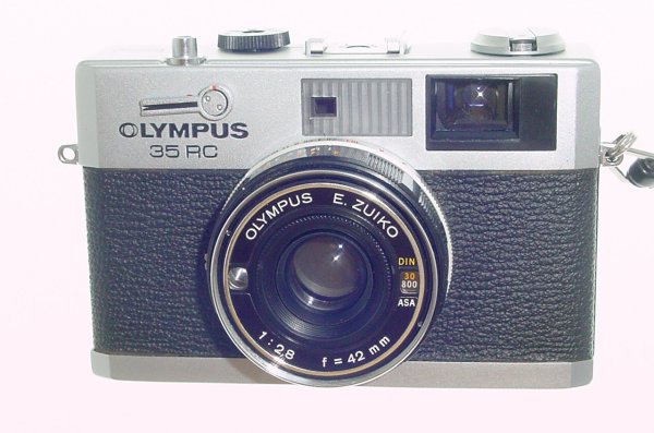 Olympus 35 RC Rangefinder 35mm Film Camera 42mm F/2.8 E.Zuiko Lens