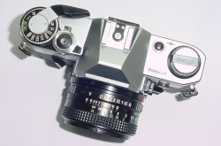 Canon AE-1 35mm SLR Film Manual Camera with Canon 50mm F/1.8 FD Lens