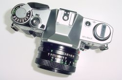 Canon AE-1 35mm SLR Film Manual Camera with Canon 50mm F/1.8 FD Lens