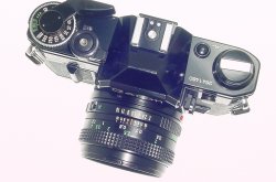 Canon AE-1 35mm SLR Film Manual Camera with Canon 50mm F/1.8 FD Lens