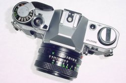 Canon AE-1 35mm SLR Film Manual Camera with Canon 50mm F/1.8 FD Lens