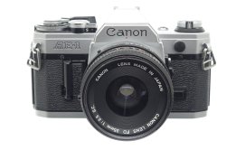 Canon AE-1 35mm SLR Film Manual Camera with Canon 35mm F/3.5 FD S.C. Lens