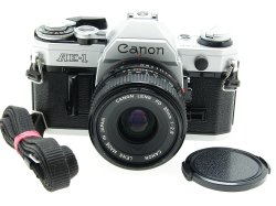Canon AE-1 35mm SLR Film Manual Camera with Canon 35mm F/3.5 FD Lens