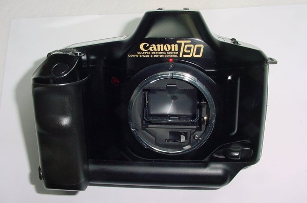 Canon T90 35mm Film SLR Manual Focus Camera Body