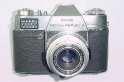 Kodak Retina Reflex S 35mm Film SLR Manual Camera + Retina-Xenar 50/2.8 Lens